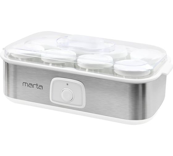 Изображение товара Йогуртница MARTA MT-1853 белый жемчуг 40584