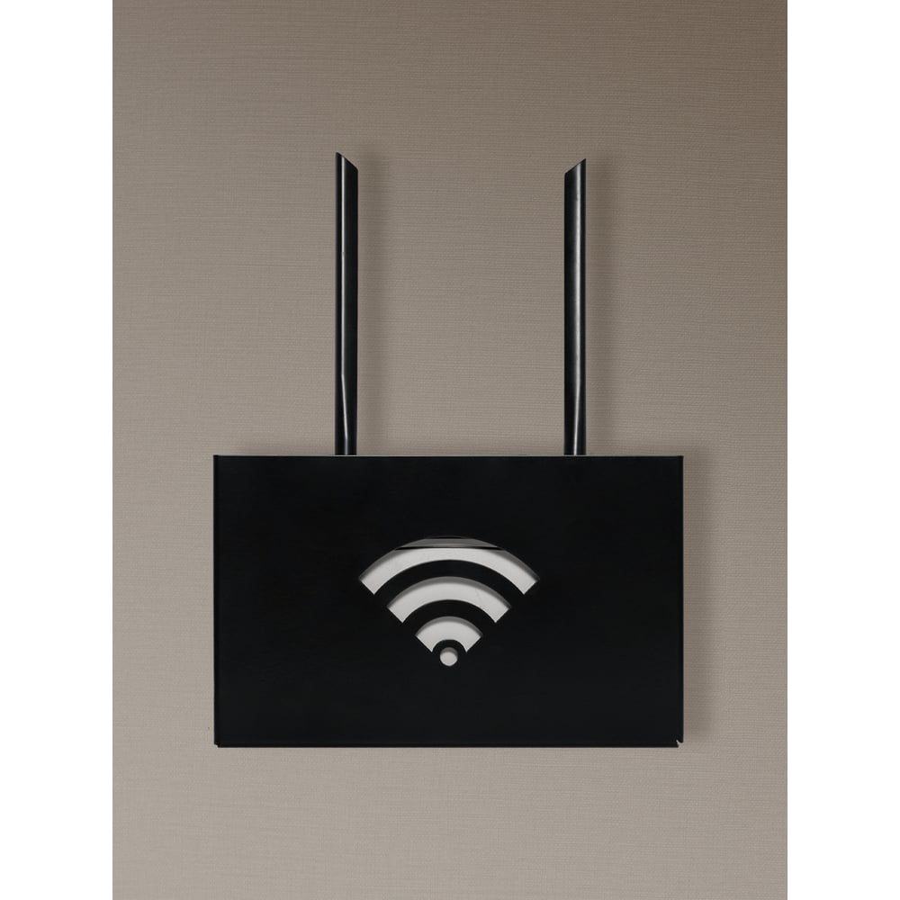 Изображение товара Полка держатель для роутера Wi-Fi ООО СКП 160*270*65, 1,5 мм ДДК-001Ч Изображение товара Полка держатель для роутера Wi-Fi ООО СКП 160*270*65, 1,5 мм ДДК-001Ч