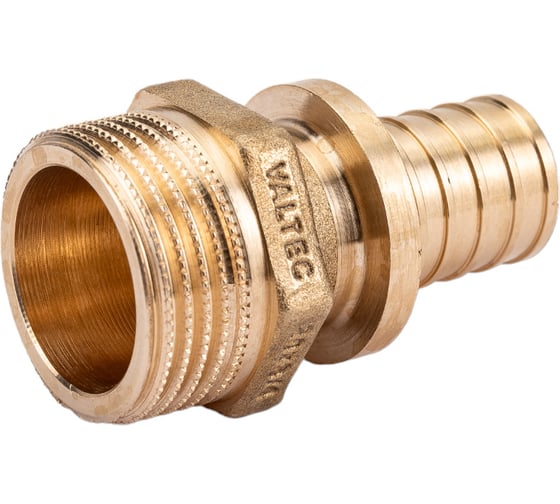 Изображение товара Надвижной соединитель VALTEC с переходом на наружную резьбу, 20х2.8х3/4 VTm.401.BG.002005