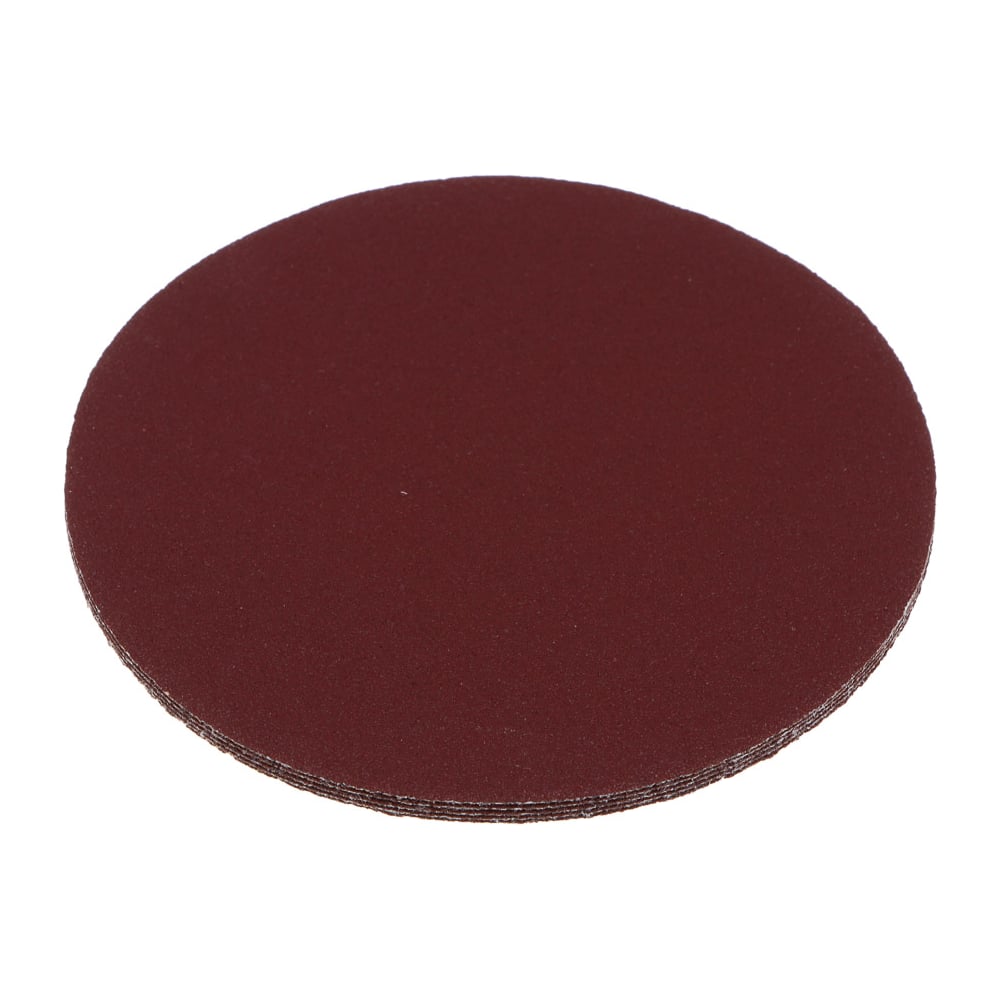 Изображение товара Круг шлифовальный из абразивной бумаги на велкро 125 мм P120 5 шт ЕРМАК