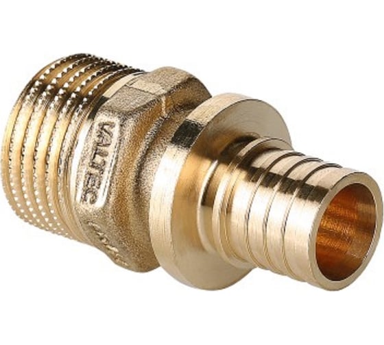 Изображение товара Надвижной соединитель VALTEC с переходом на наружную резьбу, 25х3.5х1 VTm.401.BG.002506