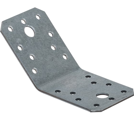 Изображение товара Уголок для стропильных соединений VORMANN 135 градусов, 70x70x55x2,5 мм, оцинкованный 71 107 000