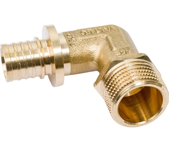 Изображение товара Надвижной угольник VALTEC с переходом на наружную резьбу, 16х2.2х1/2 VTm.453.BG.001604