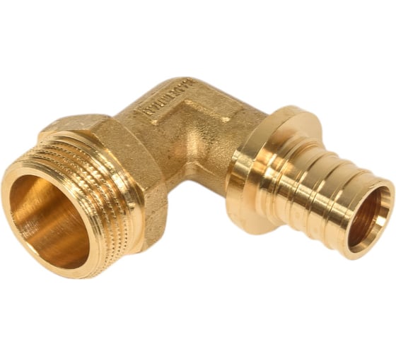 Изображение товара Надвижной угольник VALTEC с переходом на наружную резьбу, 20х2.8х3/4 VTm.453.BG.002005