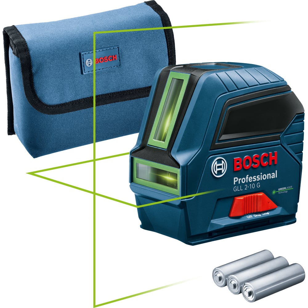 фото Лазерный нивелир bosch gll 2-10 g 0601063p00