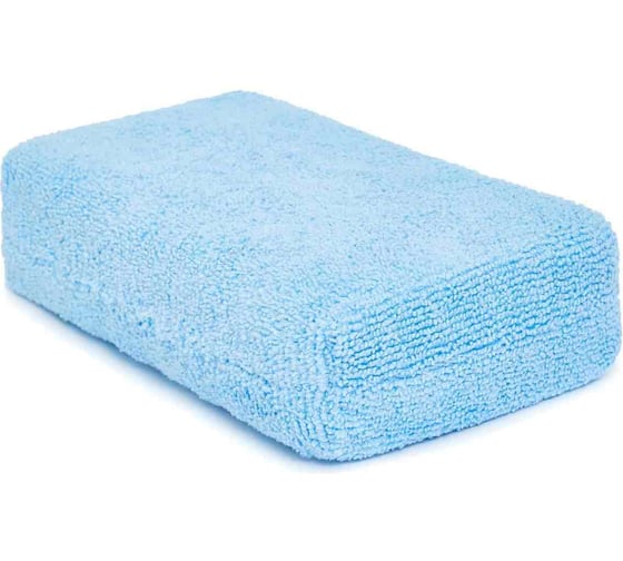 Изображение товара Аппликатор для детейлинга интерьера Hi-Tech Industries обтянутый микрофиброй, 100х150х46 мм 46M