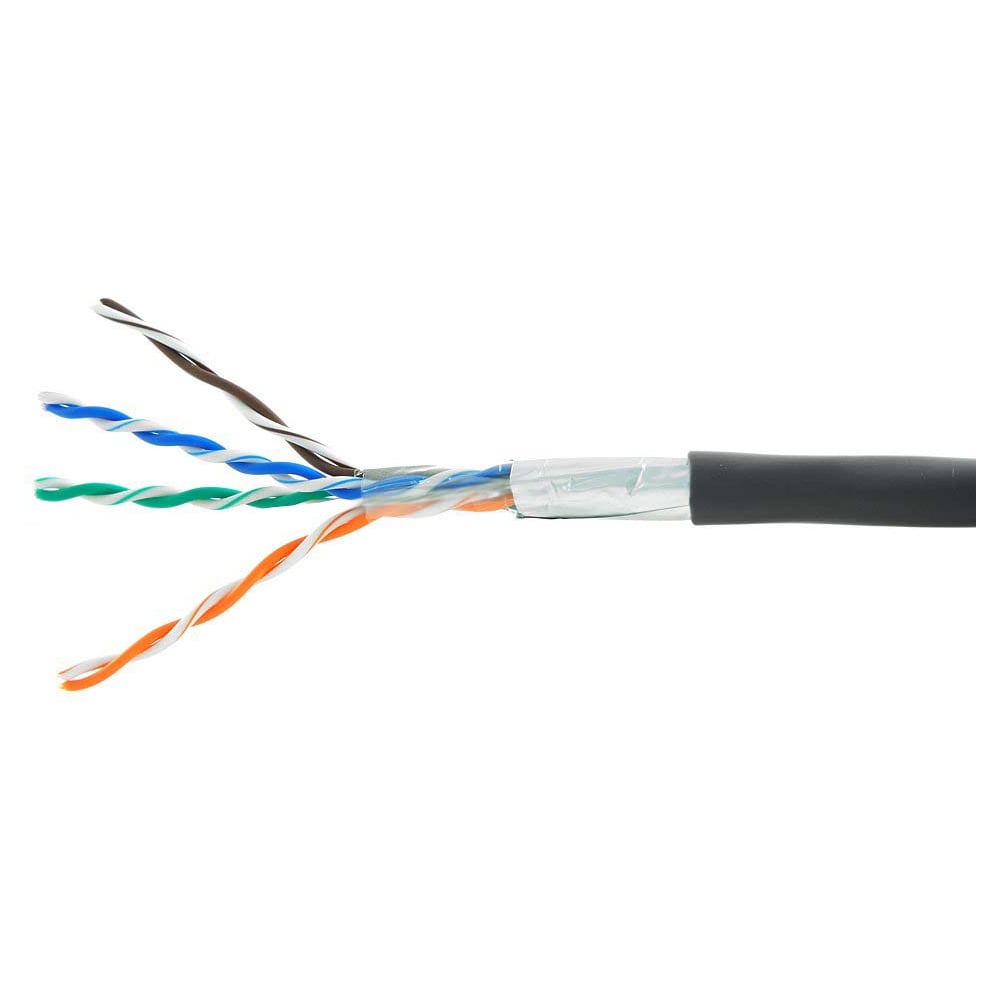 Изображение товара Кабель Cablexpert FTP outdoor 4x2x0.51 на 100 метров для внешнего монтажа