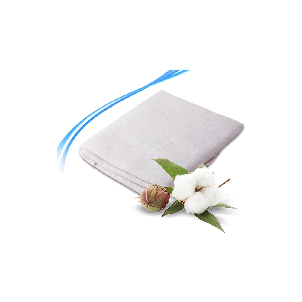 Изображение товара Тряпка для пола 100x80 см Master микрофибра белая для уборки