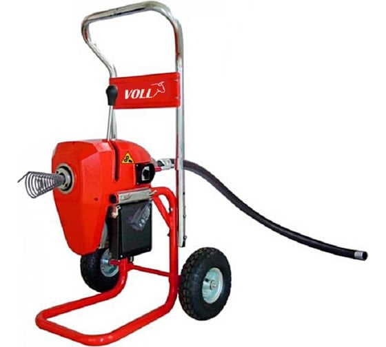 Изображение товара Электромеханическая машина для прочистки труб VOLL V-Clean 300 7.00154