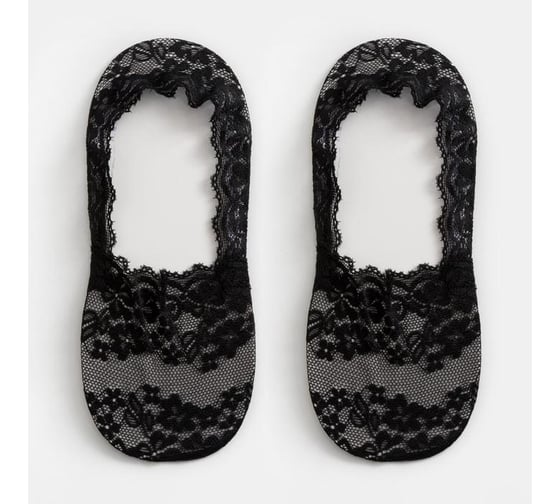 Изображение товара Носки-невидимки женские MINAKU «Цветочки» размер 36-37 (23 см) 5525495