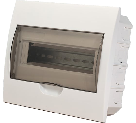 Изображение товара Бокс u-plast IP41, прозрачная дверь, 1 шт ЩРВ-П-12 ОМЕГА