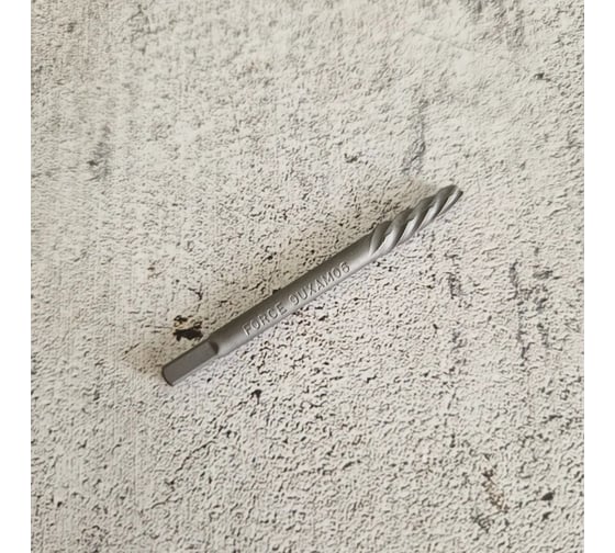 Изображение товара Винтовой экстрактор для сломанных шпилек FORCE O 6 мм (из набора 63006) 9UXAM06