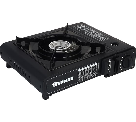 Изображение товара Портативная газовая плитка ЧИНГИСХАН к баллону с цанговым захватом с переходником, в кейсе 34х26х9см 333-138