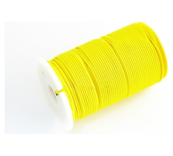 Изображение товара Полиамидный шнур SOLARIS на катушке 1,2 мм х 70 м, жёлтый