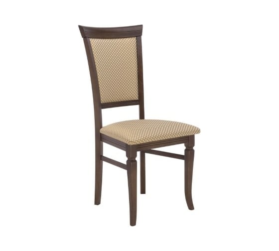 Изображение товара Стул Leset Монтана, Орех шоколадный/жаккард Атина золотой Т19 Ж4.02 2619-6590