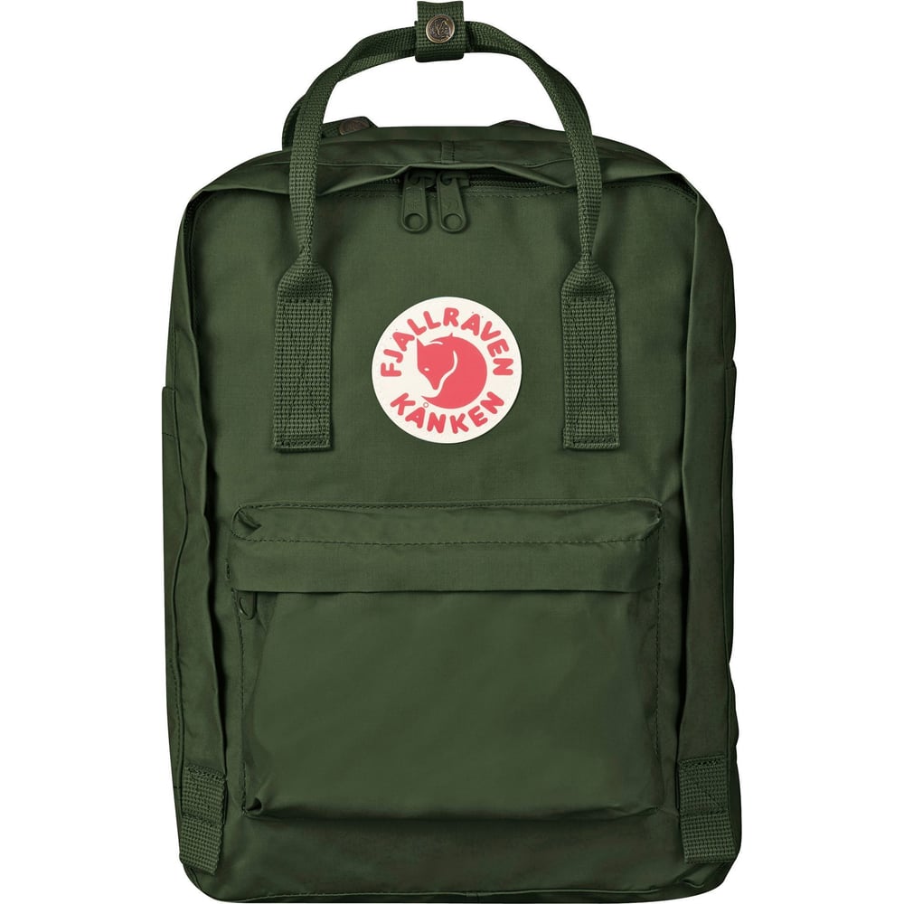 фото Рюкзак fjallraven kanken laptop 13", темно-зеленый, 25х16х35 см, 13 л f27171-660