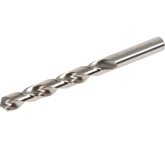 Изображение товара Сверло по металлу HSSE-Co8 DIN 338 (15.0x169х114 мм) Ruko 281150E