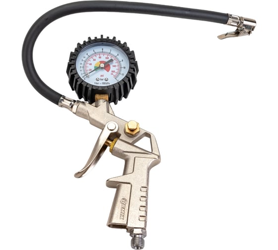 Изображение товара Пистолет для подкачки шин с манометром REMIX TG-4 RM-TG-4
