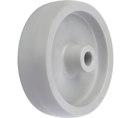 Изображение товара Колесо для тележки пластиковое под ось, диаметр 100 мм, грузоподъемность 170 кг СТЕЛЛА-ТЕХНИК 9100-100