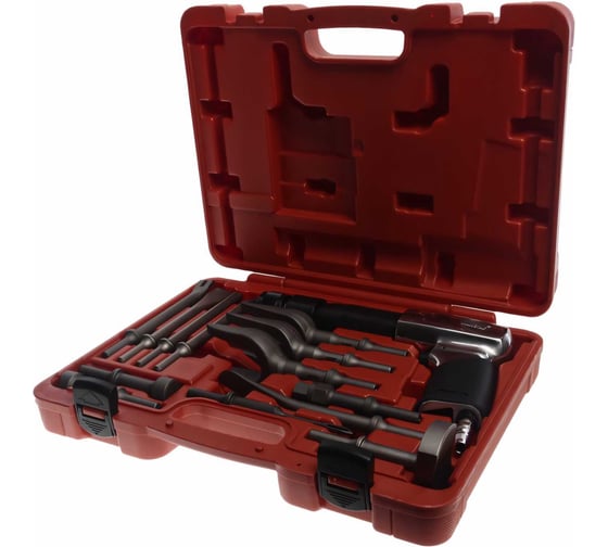 Изображение товара Пневмомолоток с набором зубил JTC 15 предметов 3340