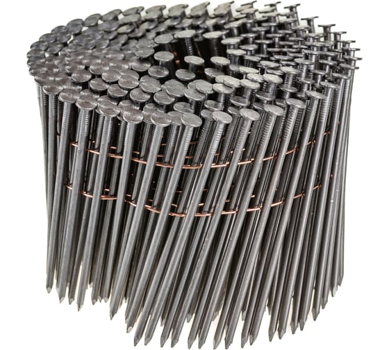Изображение товара Гладкий барабанный гвоздь КРЕПКО-НАКРЕПКО 2.8x88, 250 шт. 34896