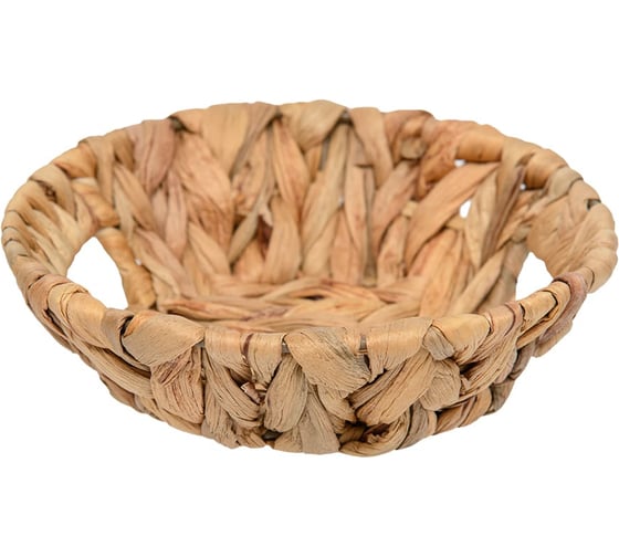 Изображение товара Блюдо декоративное Natural House Золотистый колос Д180 Ш180 В60, песочный Shan-15