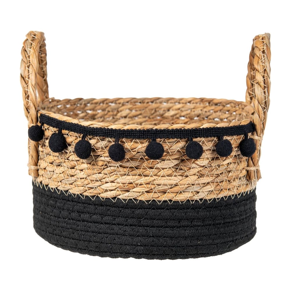 Изображение товара Корзина для хранения Natural House Колумбия Д240, круглая, натуральный цвет