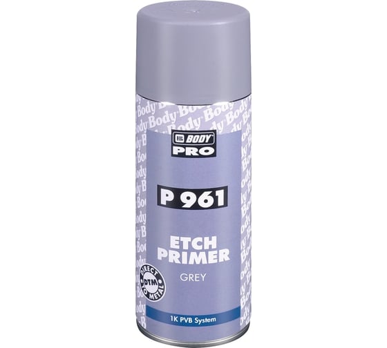 Изображение товара Аэрозольный грунт HB BODY 961 EТСН 1К сер. 0,4л 5100700040