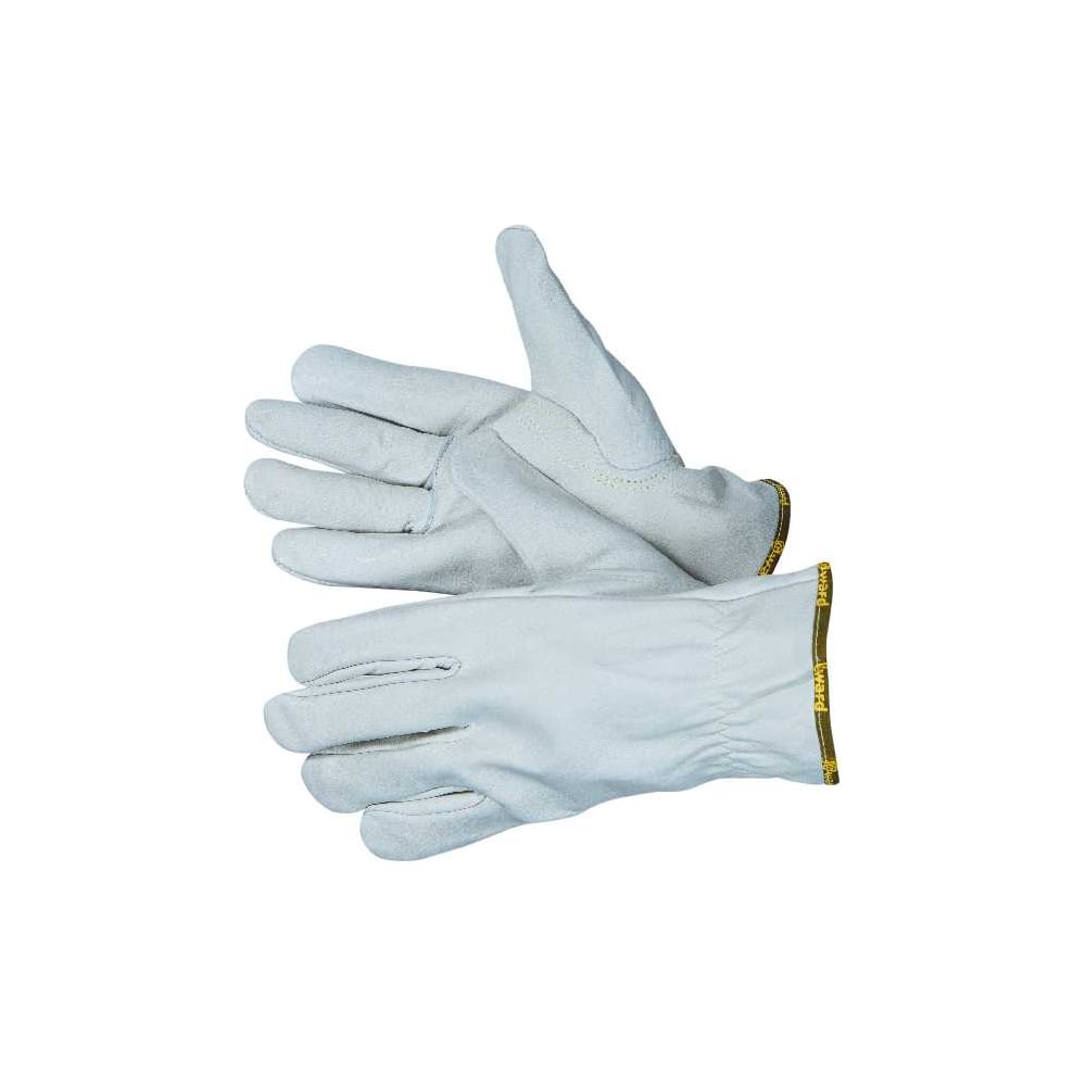 Изображение товара Перчатки цельнокожаные Gward Force белого цвета р XL защита от искр брызг металла