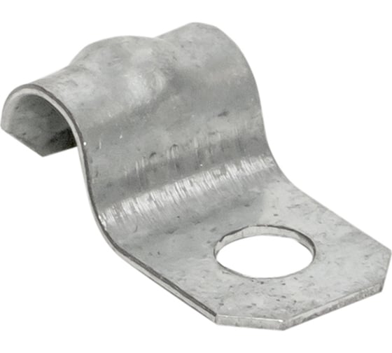 Изображение товара Металлическая однолапковая скоба EKF d10-11 мм 10 шт. PROxima sm-1-10-11-r