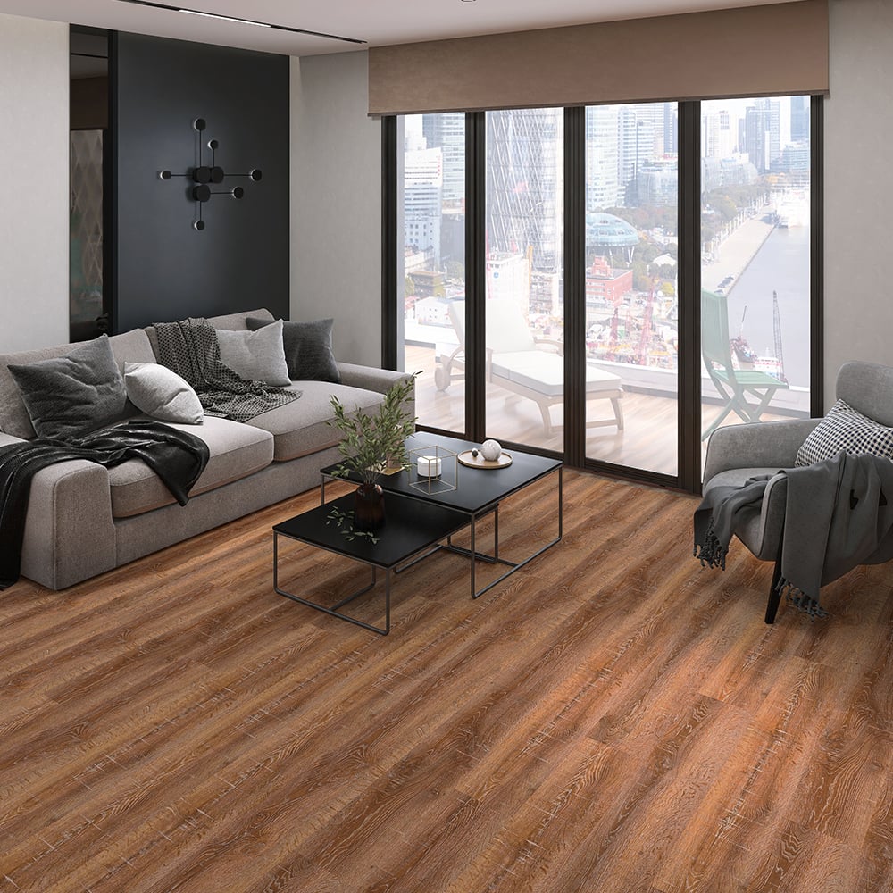 Изображение товара Ламинат Kronostar Caspian Дуб Флэминг 32 класс 8 мм для жилых и коммерческих помещений