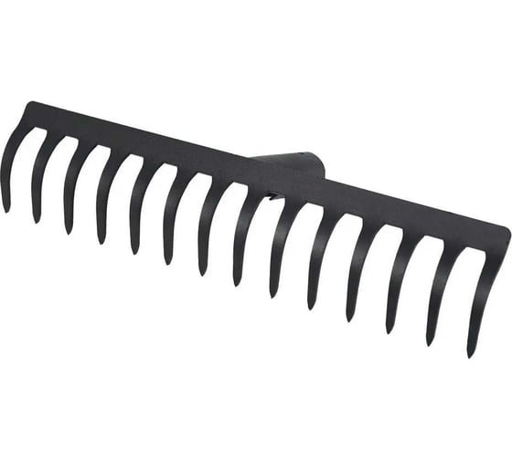 Изображение товара Грабли прямые Polyagro 14 зубьев, 365х80х25 мм, без черенка 7660305