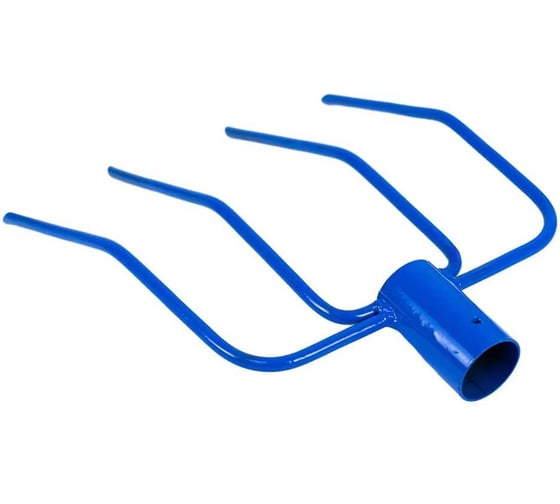 Изображение товара Вилы навозные Polyagro четырехрогие, 230х320 мм, без черенка 7660707