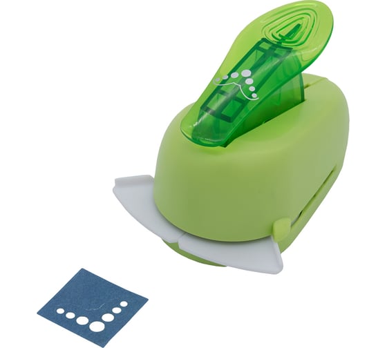 Изображение товара Дырокол фигурный угловой для скрапбукинга, вырубки, окно 2,45 cм, орнамент колокольчики Astra & Craft 7709610/00001