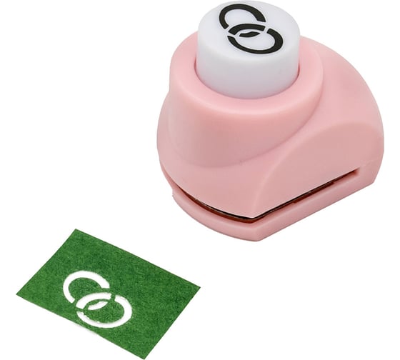 Изображение товара Дырокол фигурный для скрапбукинга, вырубки, окно 1,8 cм, орнамент кольца Astra & Craft 7709604/00011