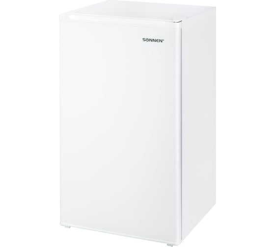 Изображение товара Холодильник DF-1-11, однокамерный, объем 92 л, морозильная камера 10 л, 48x44,5x85 см, белый, SONNEN 454790