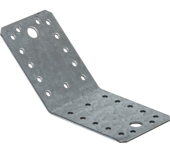 Изображение товара Уголок для стропильных соединений VORMANN 135 градусов, 90x90x65x2,5 мм, оцинкованный 71 108 000