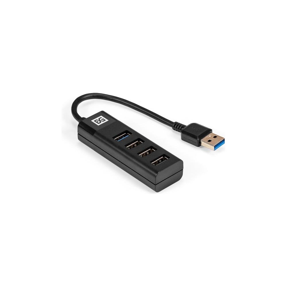 Изображение товара USB-Хаб ExeGate концентратор 4-в-1 DUB-3213 кабель-адаптер USB3.0 -- 3xUSB2.0, 1xUSB3.0, Plug Play, черный 296923