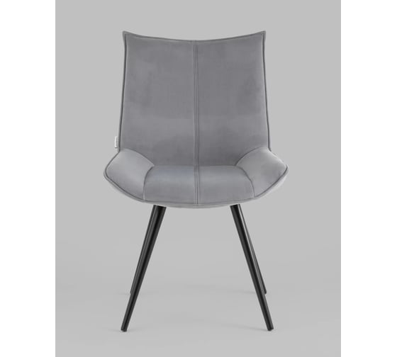 Изображение товара Стул для кухни вращающийся Стул Груп Робб велюр серый AV 422-V12-K14PM-08