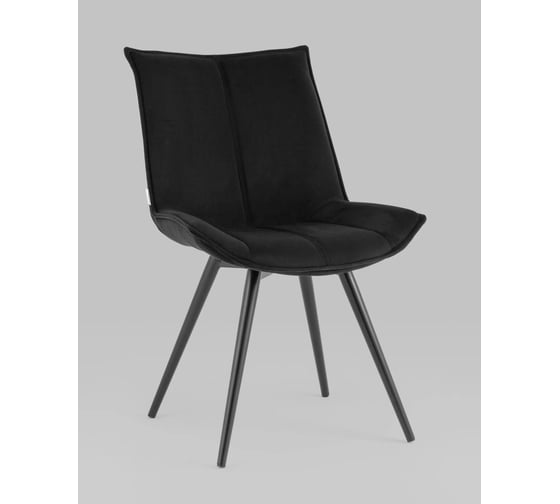 Изображение товара Стул для кухни вращающийся Стул Груп Робб велюр черный AV 422-V34-K14PM-08