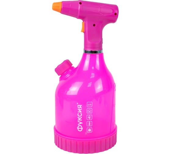 Изображение товара Опрыскиватель аккумуляторный садовый Polyagro 1.5 л, фуксия 7574233