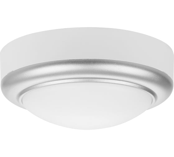Изображение товара Светильник накладной LED ДПО TDM ELECTRIC Антарес 8Вт 6500К круг 140x58 мм мат.серебро IP54 TDM SQ0354-0022