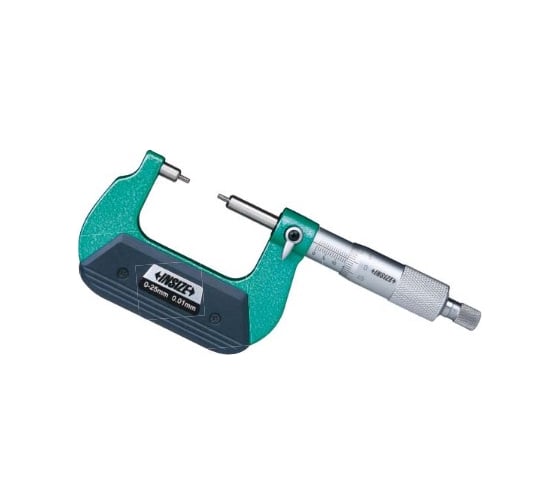 Изображение товара Микрометр INSIZE со ступенчатыми поверхностями 150-175мм дел 0.01мм 3233-175BA