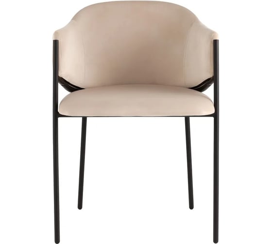 Изображение товара Стул для кухни обеденный Стул Груп Brace велюр молочный LV-103-H06-01