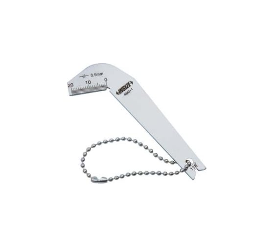 Изображение товара Шаблон INSIZE для измерения угла заточки сверл 4843-1