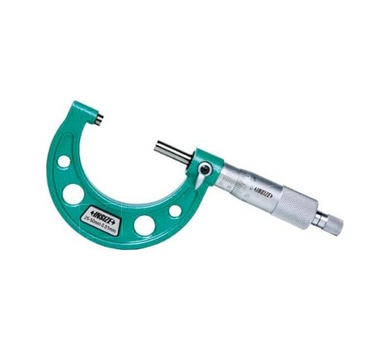 Изображение товара Микрометр INSIZE МК- 75 диап 50-75мм дел 0.01мм 3203-75A