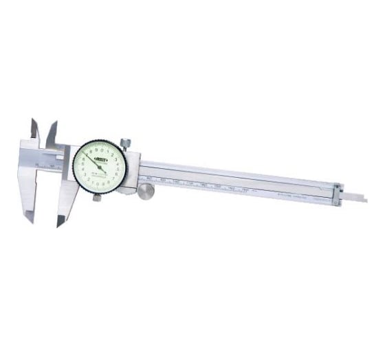 Изображение товара Штангенциркуль INSIZE Шцк-200 0.02мм вылет губок  48мм противоуд с вспом роликом 1312-200A