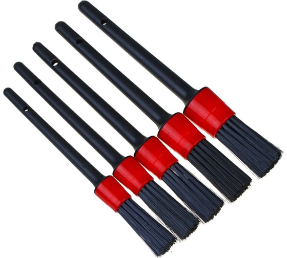 Изображение товара Набор щеток для детейлинга автомобиля ЕРМАК NG 5 шт 728-027