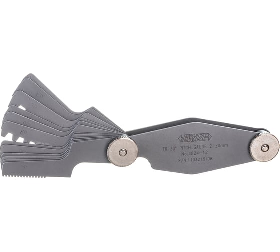 Изображение товара Резьбовой шаблон INSIZE Tr 30 2-20 мм погрешность ±0.07мм 4824-12