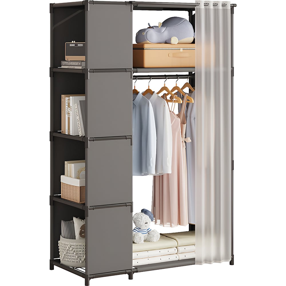 Изображение товара Вешалка напольная Ridberg металлическая черного цвета